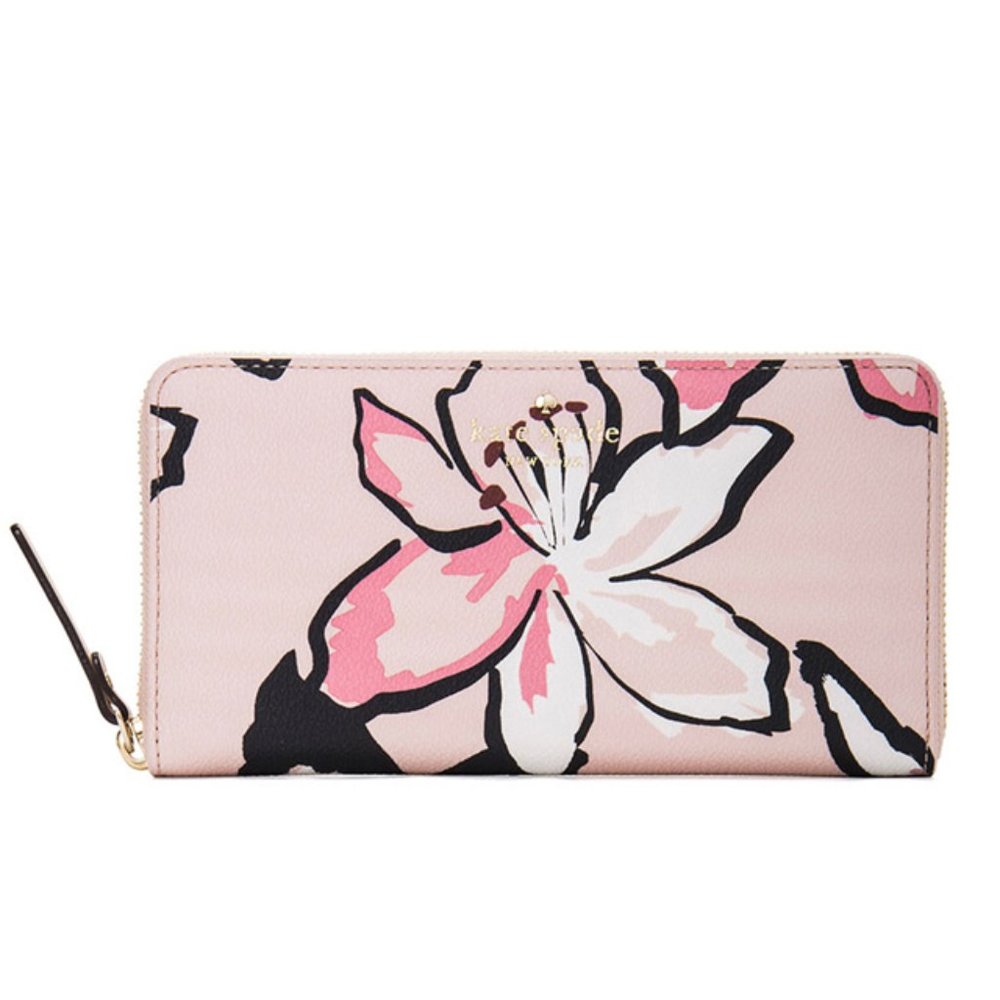 LIMITED EDITION Kate Spade Lacey Zip-Around Wallet - Picture 1 of 8